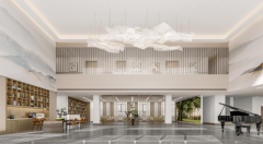 背倚西山龙脉、碧水环抱